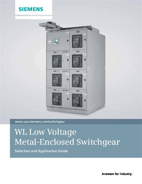 siemens lv switchgear catalogue pdf|siemens wl breaker manual pdf.